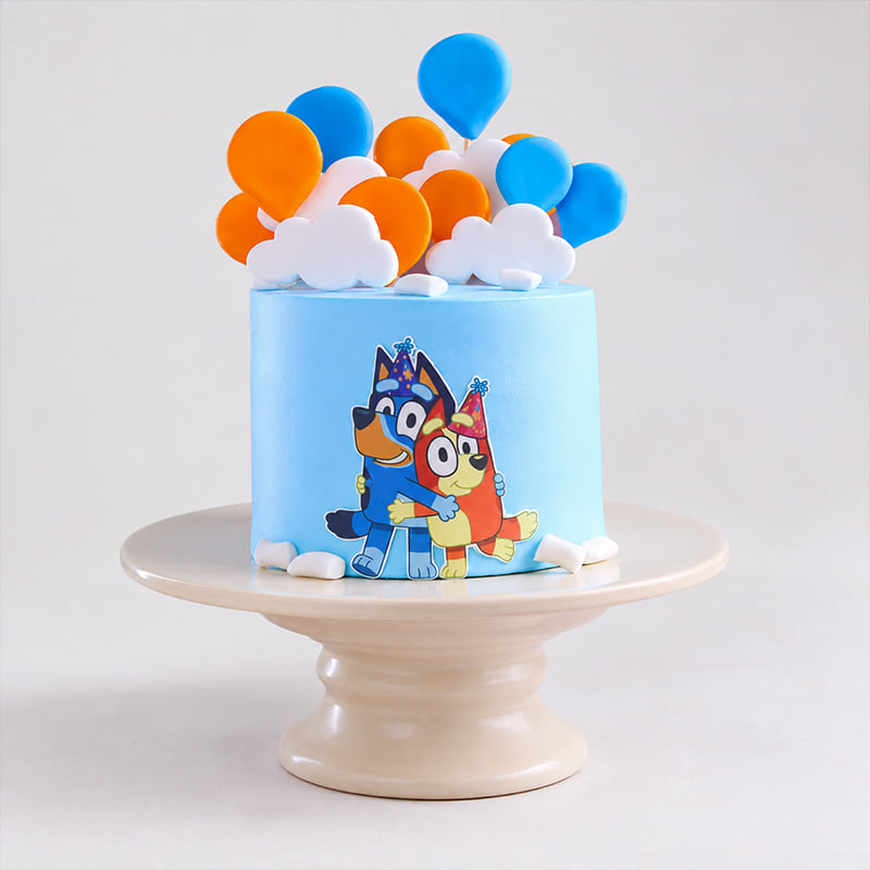 Bluey N Bingo Party Cake