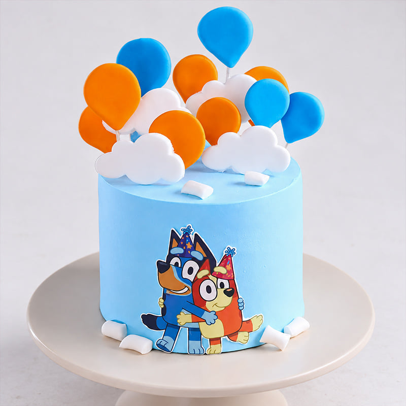 Bluey N Bingo Party Cake