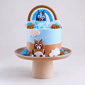Bluey Rainbow Adventure Cake