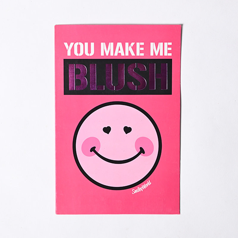 Blush Pink Greetings Card