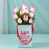 Blush Rose Box For Sister