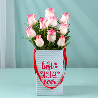 Blush Rose Box For Sister