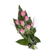 Blushing Elegance Rose Bouquet