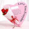 Blushing Love In Red Roses