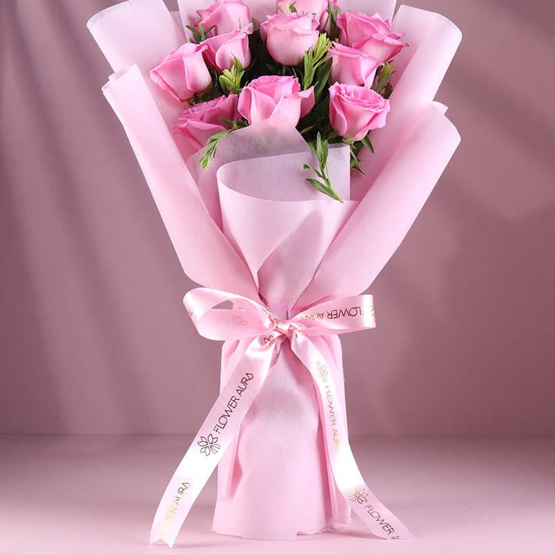 Blushing Pink Roses Of Affection