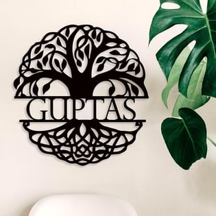 Bodhi Tree Nameplate