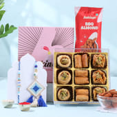 Boho Tassel Bhai Bhabhi Rakhi N Gourtmet Treats