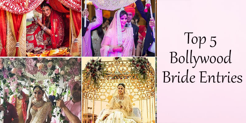 Top 5 Bollywood Bride Entries