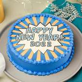 Bomblastic New Year Delight - A New Year Cake