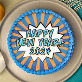 Bomblastic New Year Delight cake