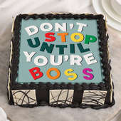 Boss Day Delight Chocolate Cake