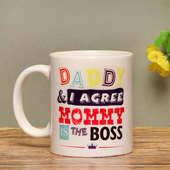 Boss Of The House - A Quoted Mug For Mother
