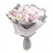 Pastel Bloom Peony Bouquet