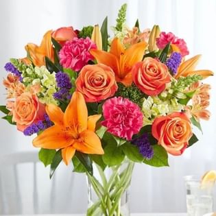 Bounty Beauty Bloom Glass Vase