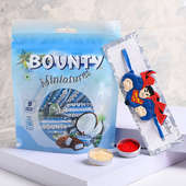 Bounty Miniature With Superman Rakhi