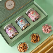 Box Of Flavoured Nuts For Diwali