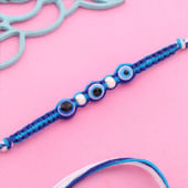 Braided Thread Evil Eye Rakhi