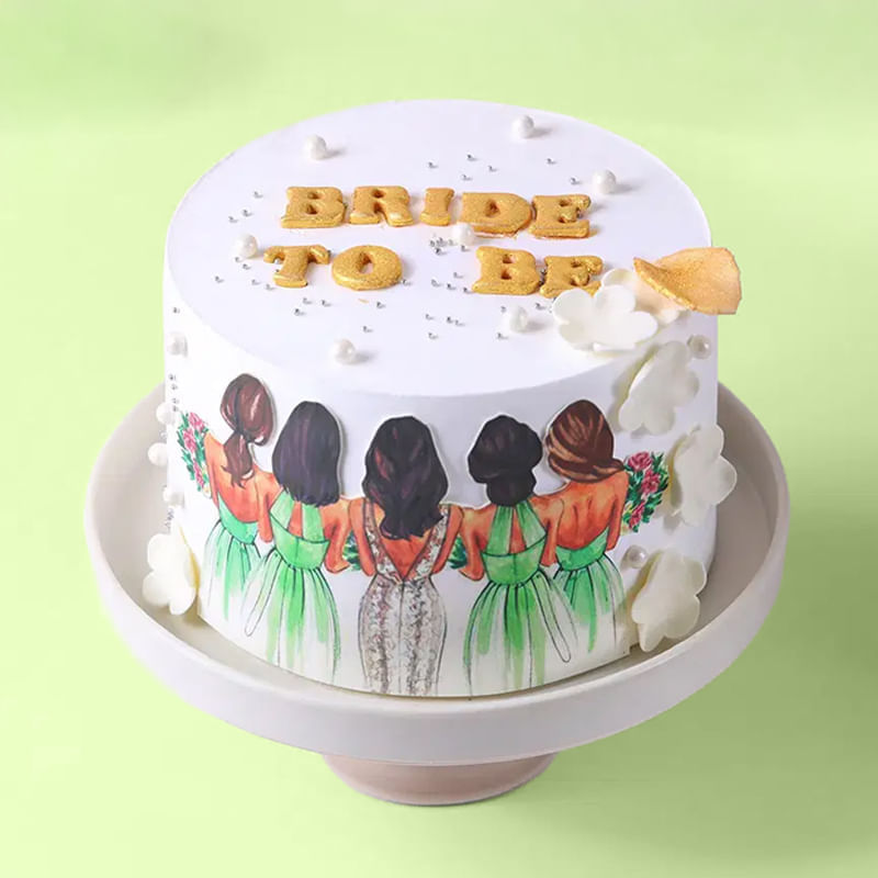 Bride N Squad Bride To Be Cake