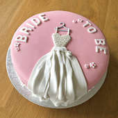 Bride To Be Bliss Fondant Cake