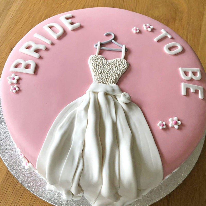 Buy Bride To Be Bliss Fondant Cake Online