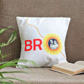 Bro In A Rakhi Cushion