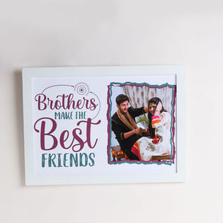 Photo Frame With Chocolates - Bhai Dooj Gifts