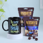 Brotherly Bond Mug N Chocolates Combo