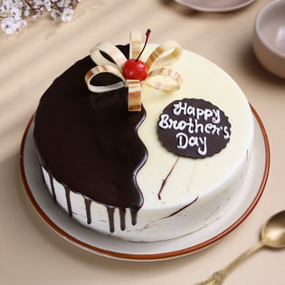 Brothers Day Choco Vanilla Fusion Cake