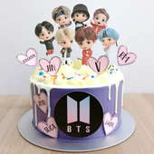 BTS Sweet Sensation Cake | BTS Theme Cake