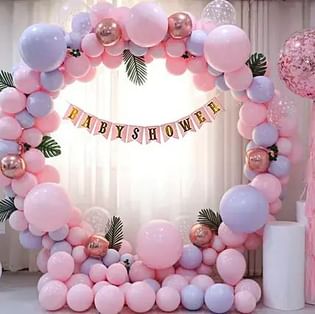 Bubbling Baby Shower Balloons