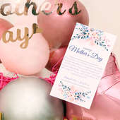 Bubbling Mothers Day Balloons Bouquet