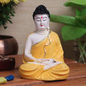 Buddha Idol In Golden Cape