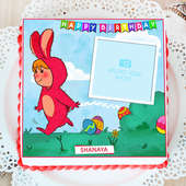 Photo Cake for Kids - Top View