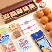 Bush Designer Rakhi Duo With Festive Treats