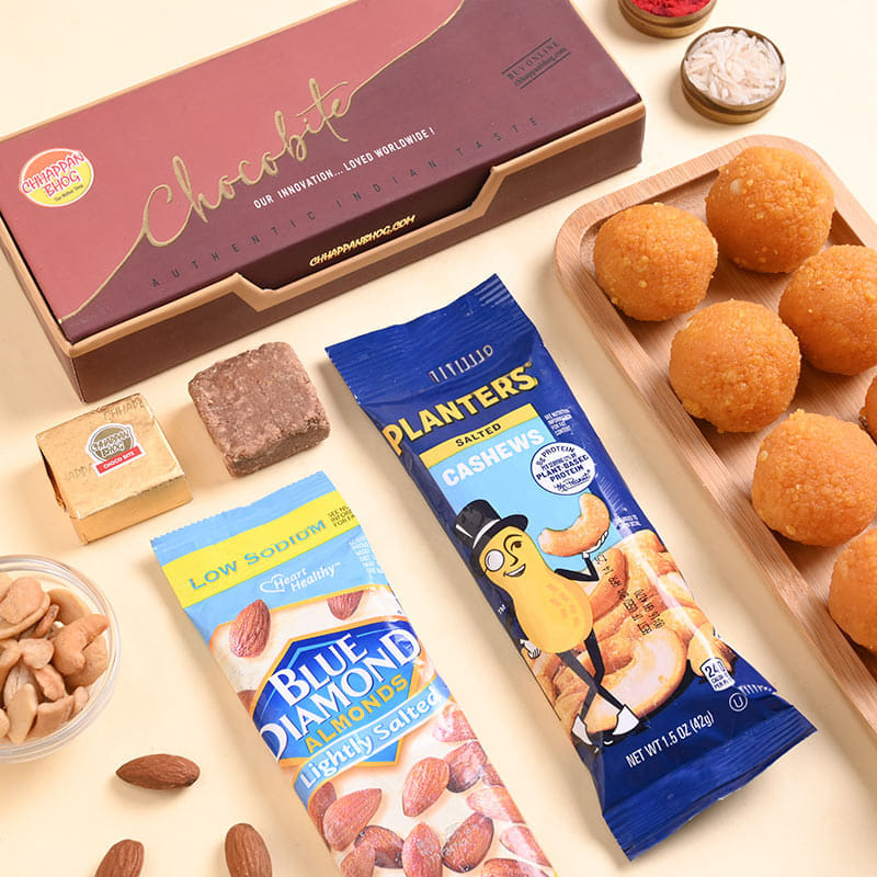 Bush Designer Rakhi Duo With Festive Treats