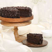Buttercream Chocolate Swirl Cake