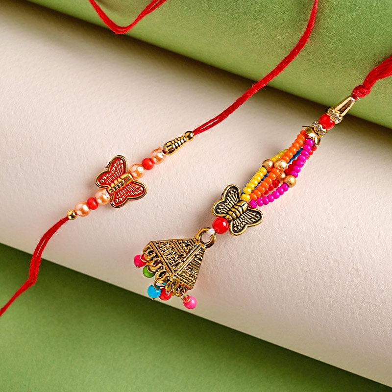Send Lumba Rakhi Online For Bhaiya bhabhi in India