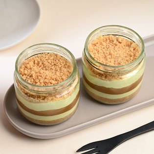 Butterscotch Bliss Jar Cakes Duo