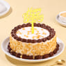 Butterscotch Crunch Birthday Cake