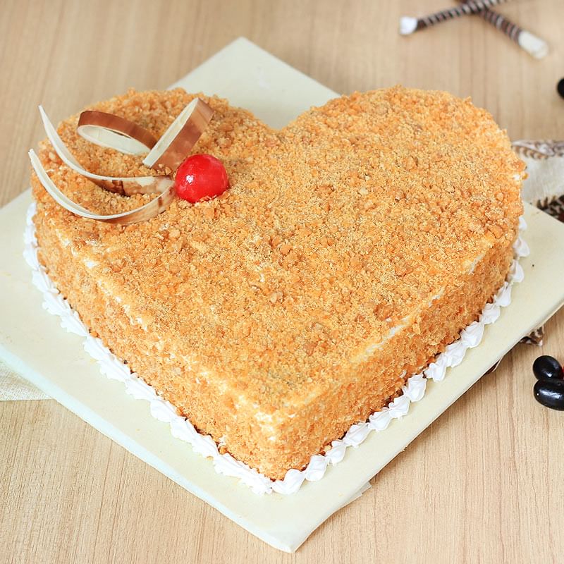 Butterscotch Fondness Cake with Normal View