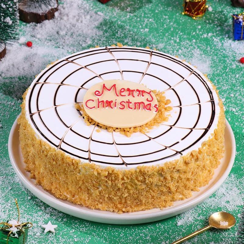 Butterscotch Cake for Xmas