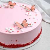buttery butterfly cake