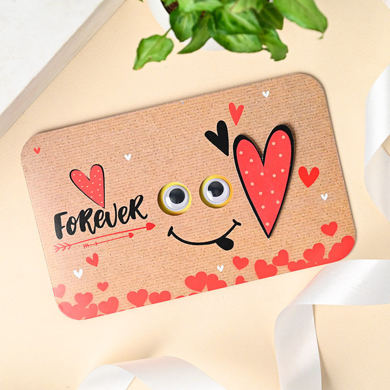 Order Forever Love Smiley Card for Valentine