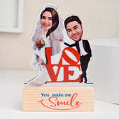 Personalised Love Caricature Couple