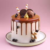 Choco Delight Drip Cake