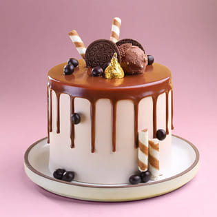 Choco Delight Drip Cake