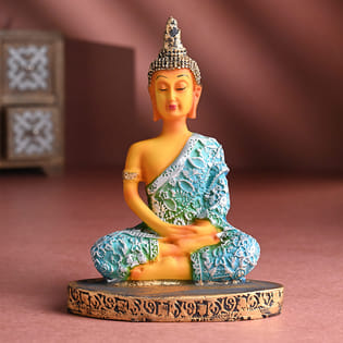 Calming Buddha Idol N Hazelnut Rocks Combo New Year Gift Hampers
