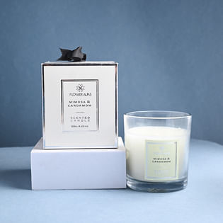 Candlelit Serenity with Buddha Showpiece - Best Gift of Happy New Year