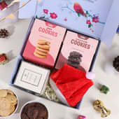 Candles N Cookie Crunch Hamper