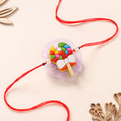 Candy Rakhi With Lights